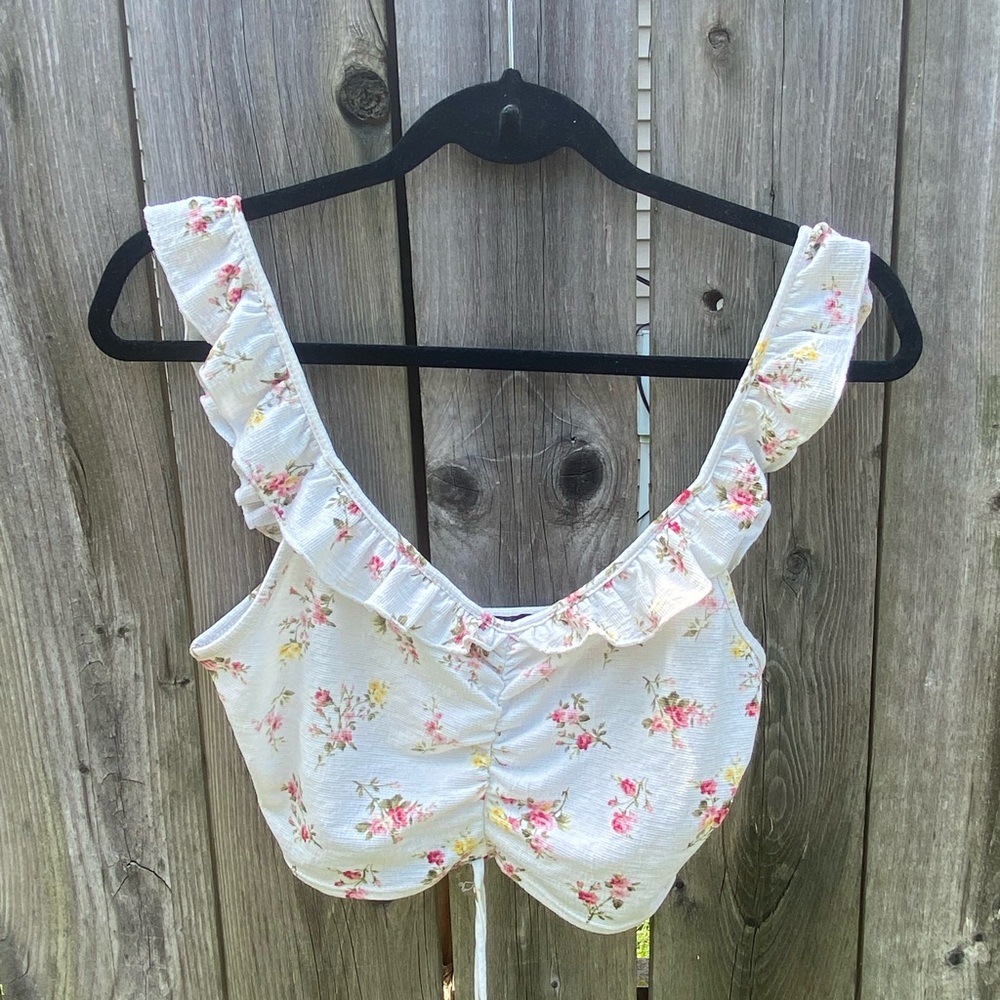 forever21 floral tank